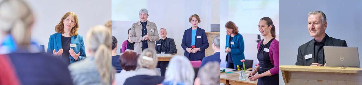 V.l.n.r. Annette Bohland, Jan Köpper, Katrin Falbe, Jana Desirée Wunderlich, Ralf Kielmann 