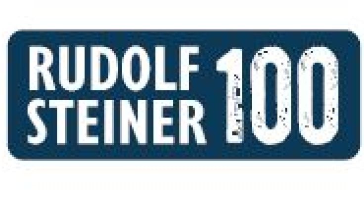 Kleines Plakat Rudolf Steiner starb von 100 Jahren 