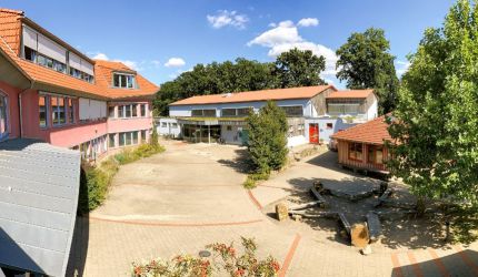 Ansicht Gebäudetrakt Freie Waldorfschule Everswinkel