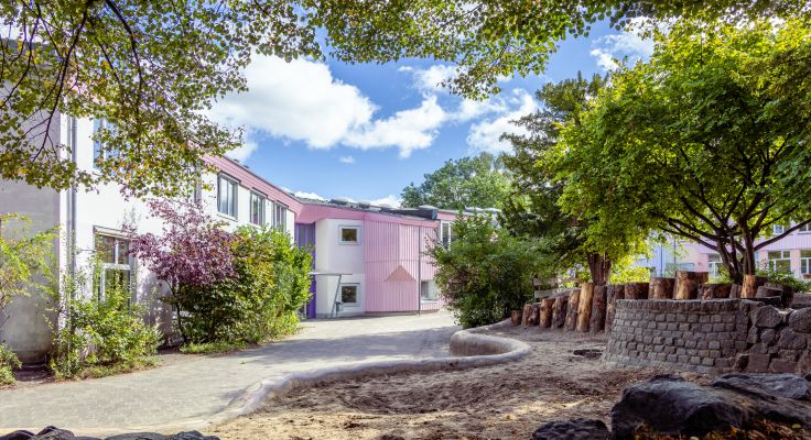 Gebäudeansicht Freie Waldorfschule Aachen 